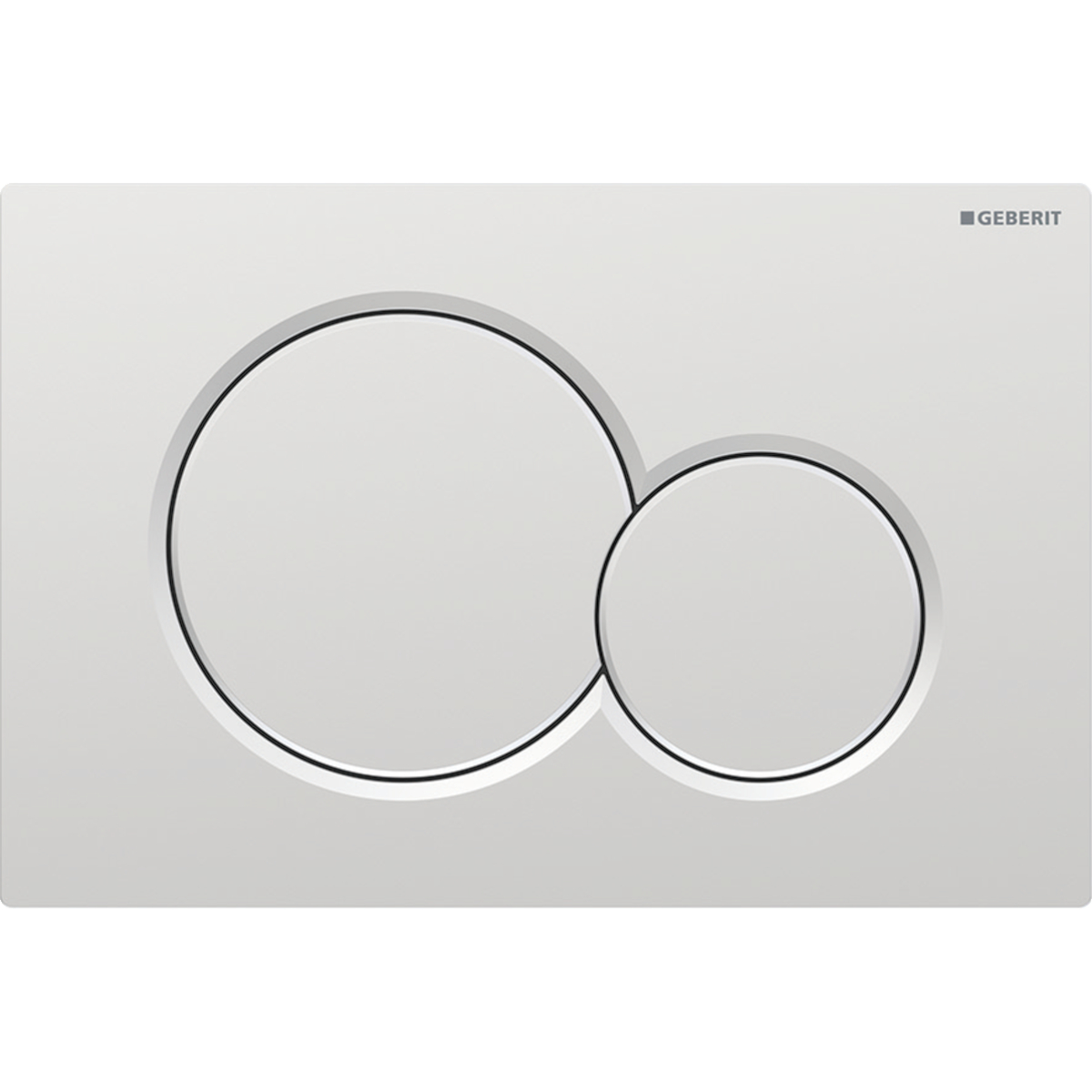 Geberit tipka za aktiviranje Sigma01, okrugla,mat hrom sa easy-to-clean premazom (115.770.JQ.5)