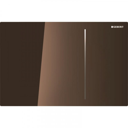 Geberit tipka Sigma70, umbra staklo, za ugradni vodokotlić Sigma 8 cm