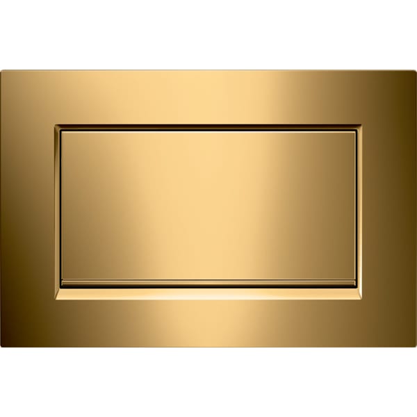 Geberit Sigma 30 start/stop,  pozlaćena