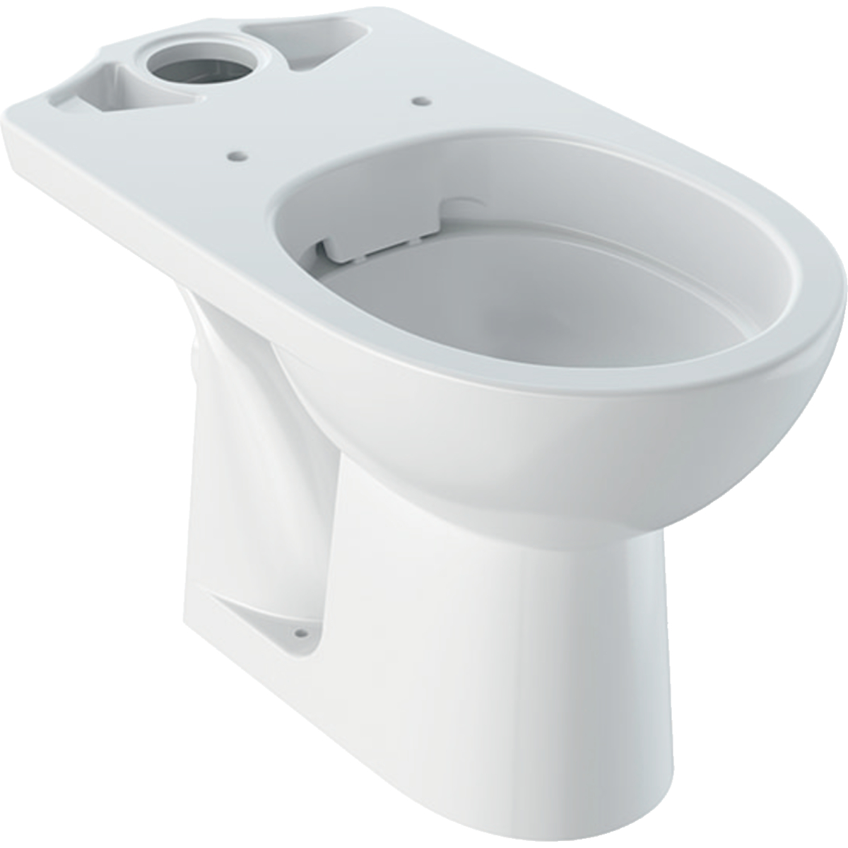 Geberit Selnova podna WC šolja za predzidni vodokotlić za monoblok, sa dubokim ispiranjem, horizontalni odvod, Rimfree 66.5 cm