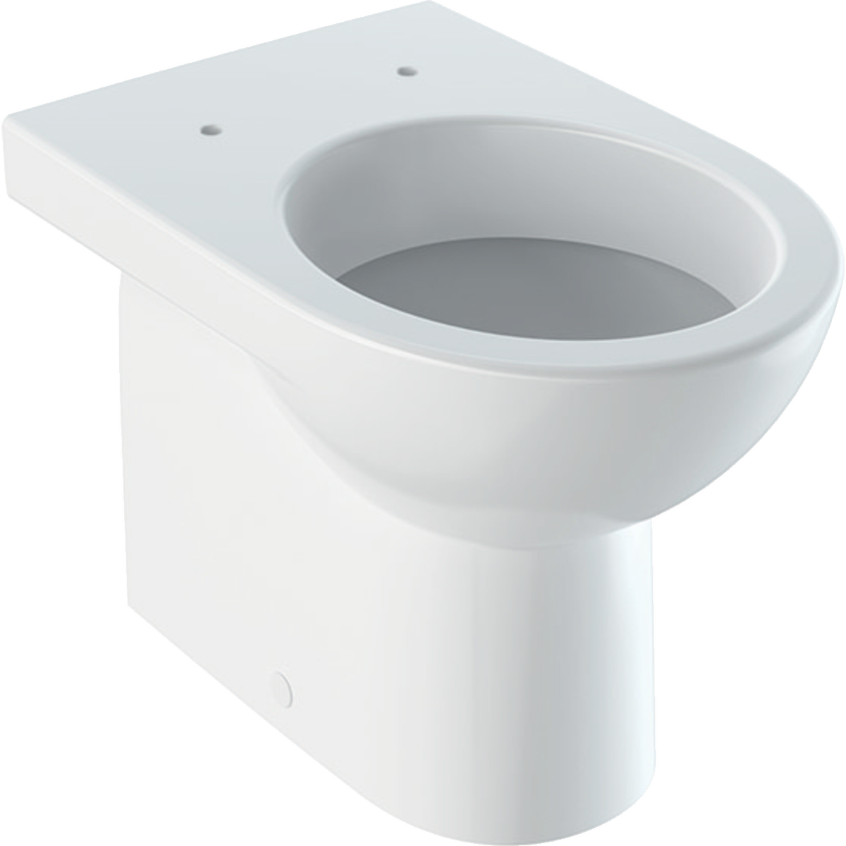 Geberit Selnova podni WC sa dubokim ispiranjem, u ravni zida, vidljivo kačenje 53 cm