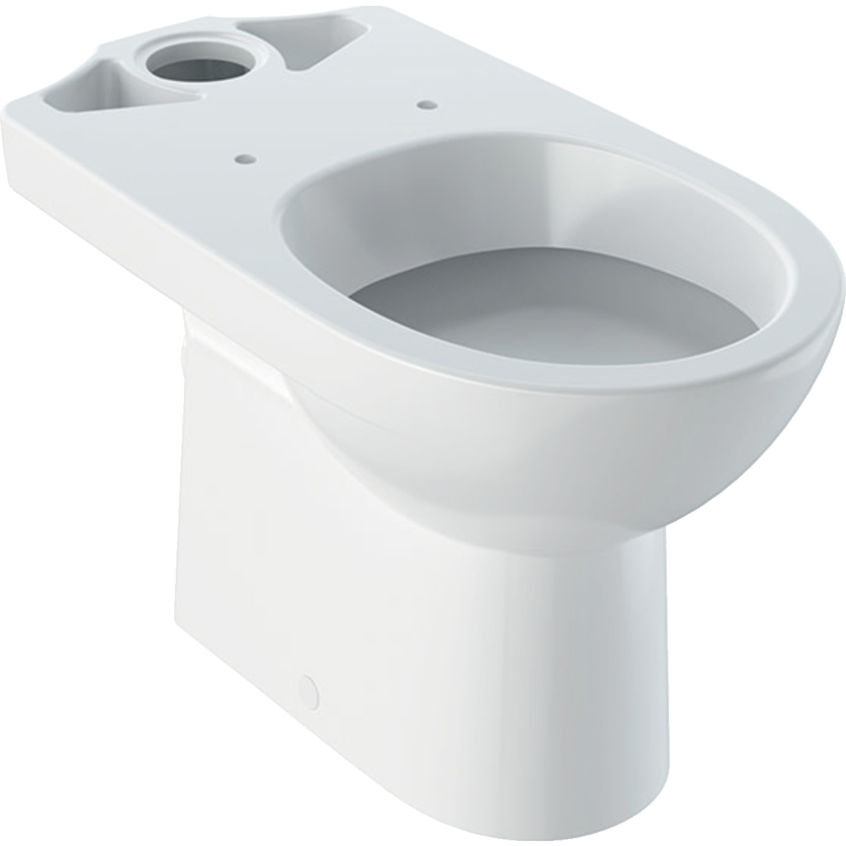 Geberit Selnova podna WC šolja za predzidni vodokotlić za monoblok, sa dubokim ispiranjem, horizontalna odvod, vidljivo kačenje 68 cm