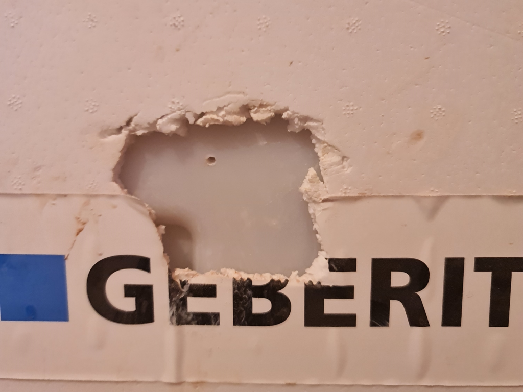 Popravka Geberit vodokotlica