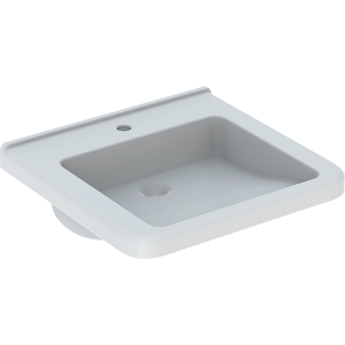Geberit Selnova Comfort Square umivaonik za osobe sa invaliditetom, 55 cm, bez preliva