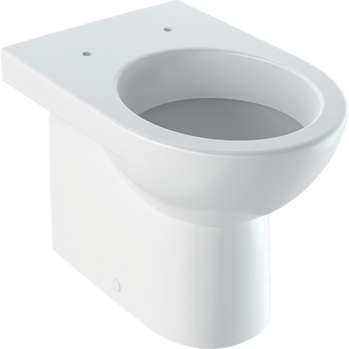 Geberit Selnova podni WC, u ravni zida, horizontalni ili vertikalni odvod, vidljivo kačenje 53 cm