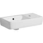 Geberit Selnova Compact umivaonik sa smanjenom dubinom, otvor slavine desno, 50x25 cm