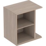 Geberit iCon bočni element 24.5 cm, bela visok sjaj