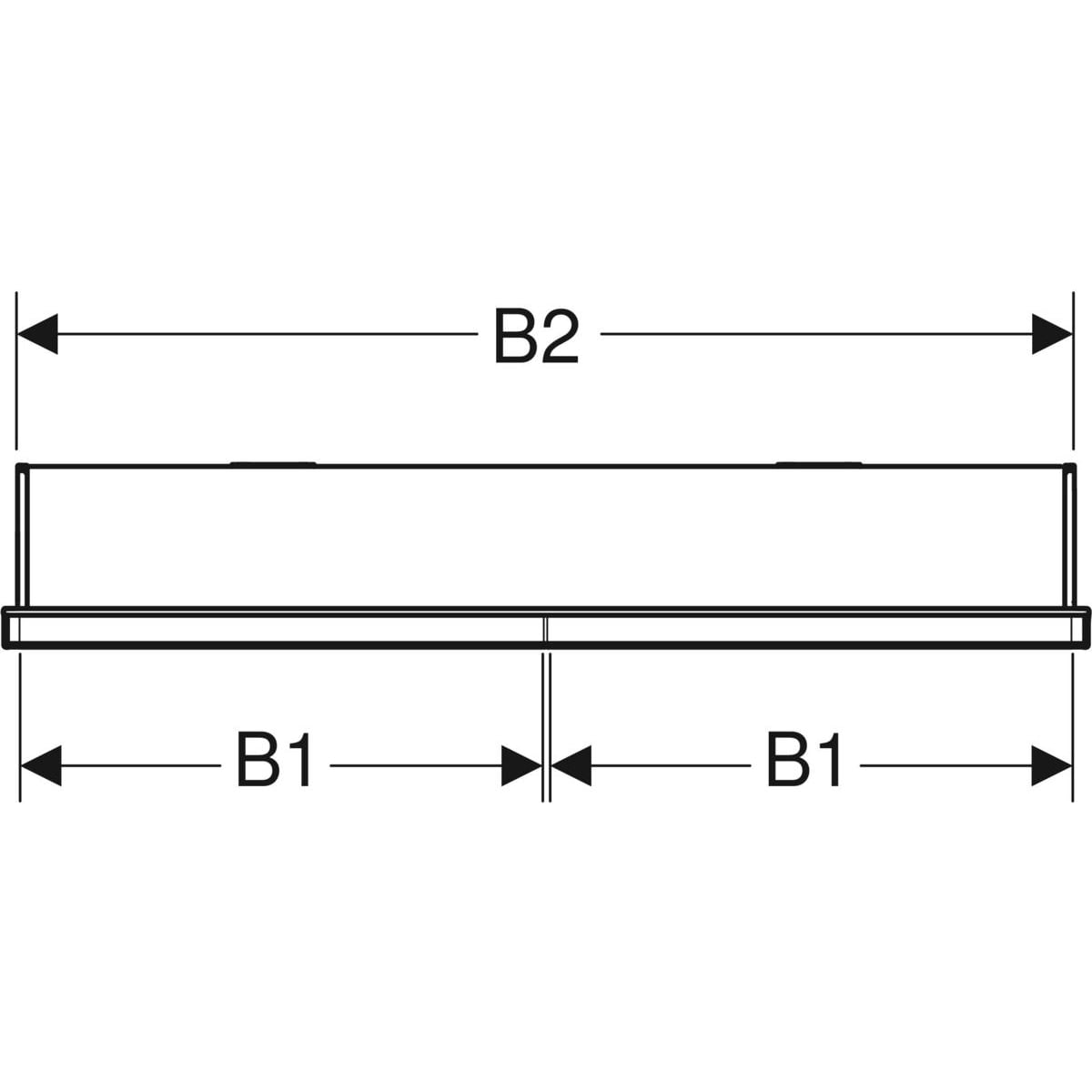 505.805.00.2t2 Geberit ONE element sa ogledalom sa