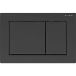 Geberit tipka za aktiviranje Omega30 dvokoličinska, mat crna / crna