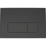 Geberit tipka za aktiviranje Delta50, za dvokoličinsko ispiranje, mat crna