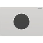 Geberit uređaj za ispiranje WC-a sa elektronskim aktiviranjem, Sigma10, mrežno napajanje, mat hrom / sjajna hrom