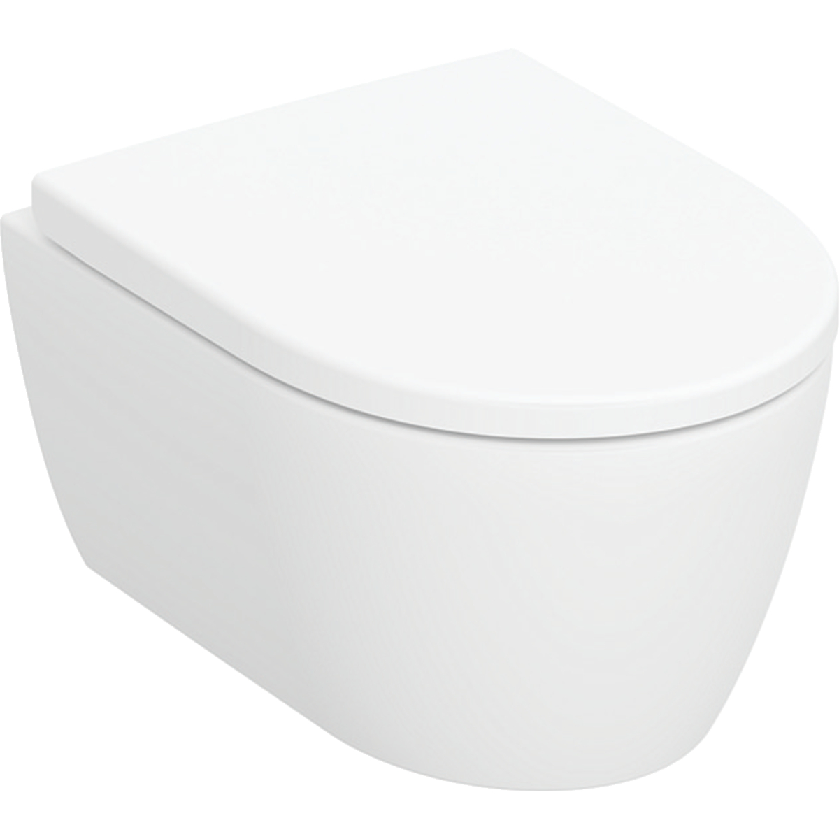 502.381.JT.1 Geberit iCon set konzolne WC šolje, Rimfree, sa WC sedištem, 49 cm