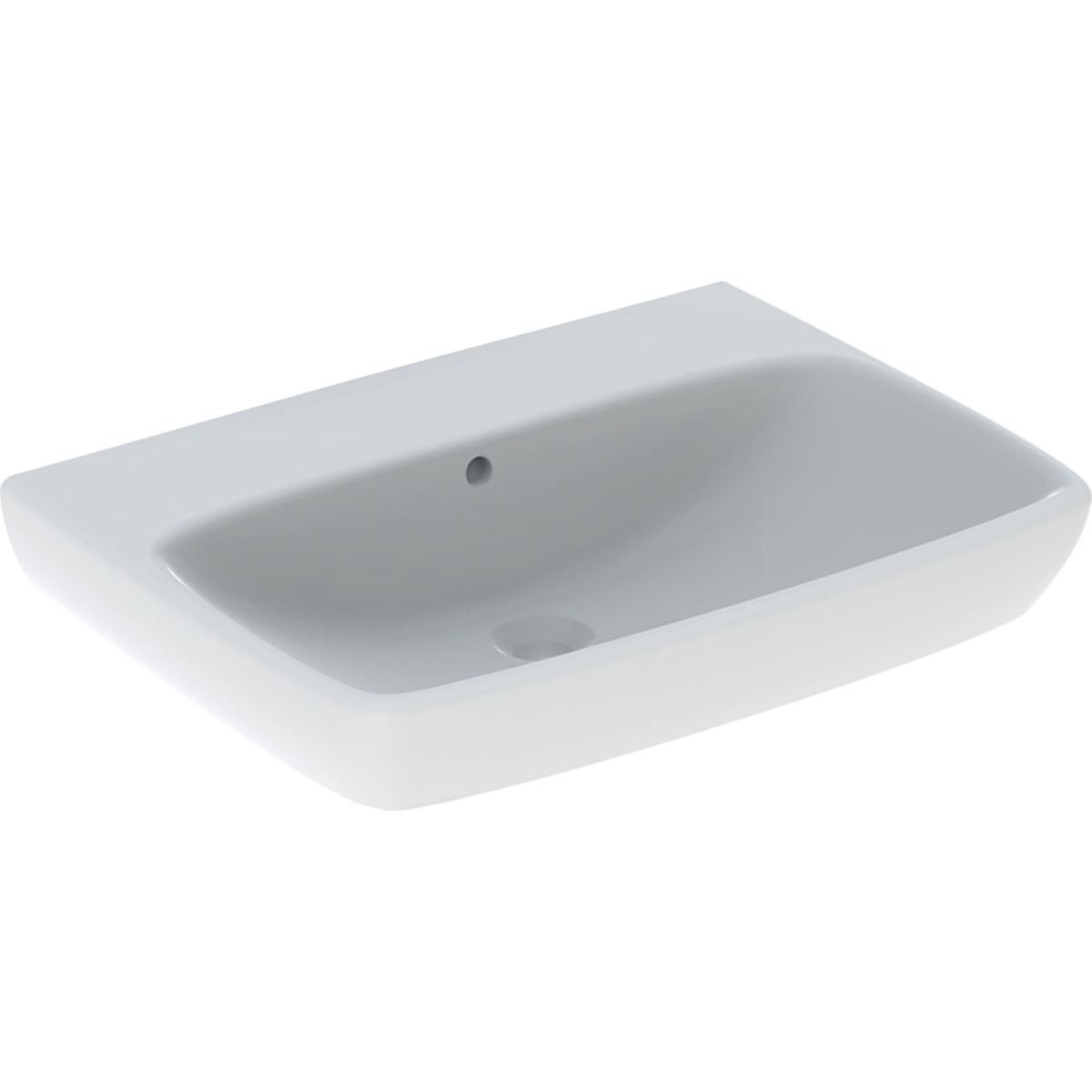 Geberit Selnova Square umivaonik 65x48 cm, bez otvora slavine