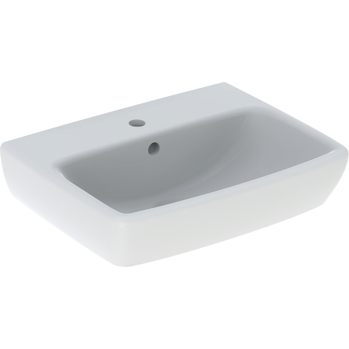 Geberit Selnova Square umivaonik 45x35 cm, sa otvorom slavine na sredini