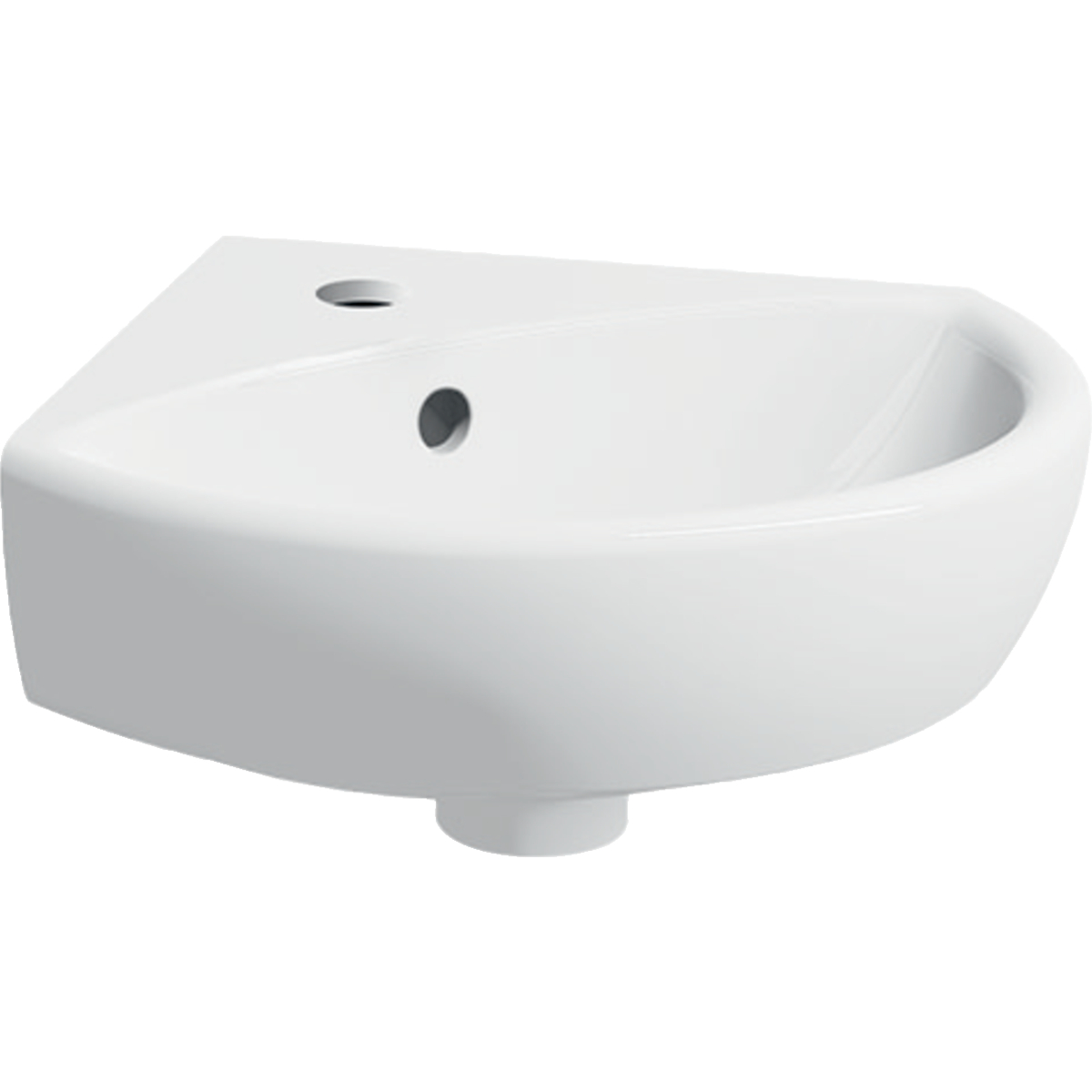 Geberit Selnova ugaoni umivaonik 41.5x41 cm