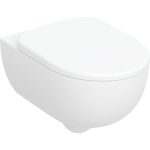 Geberit Selnova set konzolne WC šolje, premium, skriveno kačenje, Rimfree, sa WC sedištem, 53 cm (503.023.00.1).