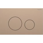 Geberit tipka za aktiviranje Sigma40 okrugla, roze zlatna (115.628.QB.1).