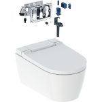 Geberit AquaClean Sela Square tuš WC komplet, konzolna WC šolja, Duofresh, alpsko bela (146.250.01.1)