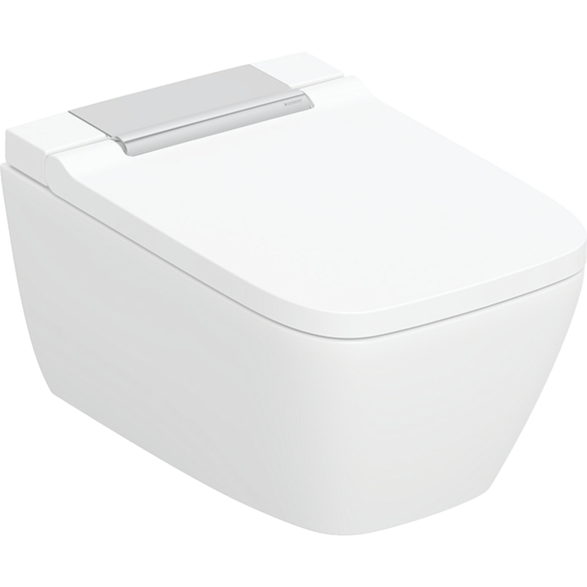 Geberit AquaClean Sela Square tuš WC komplet, konzolna WC šolja, sjajni hrom (146.250.21.1)