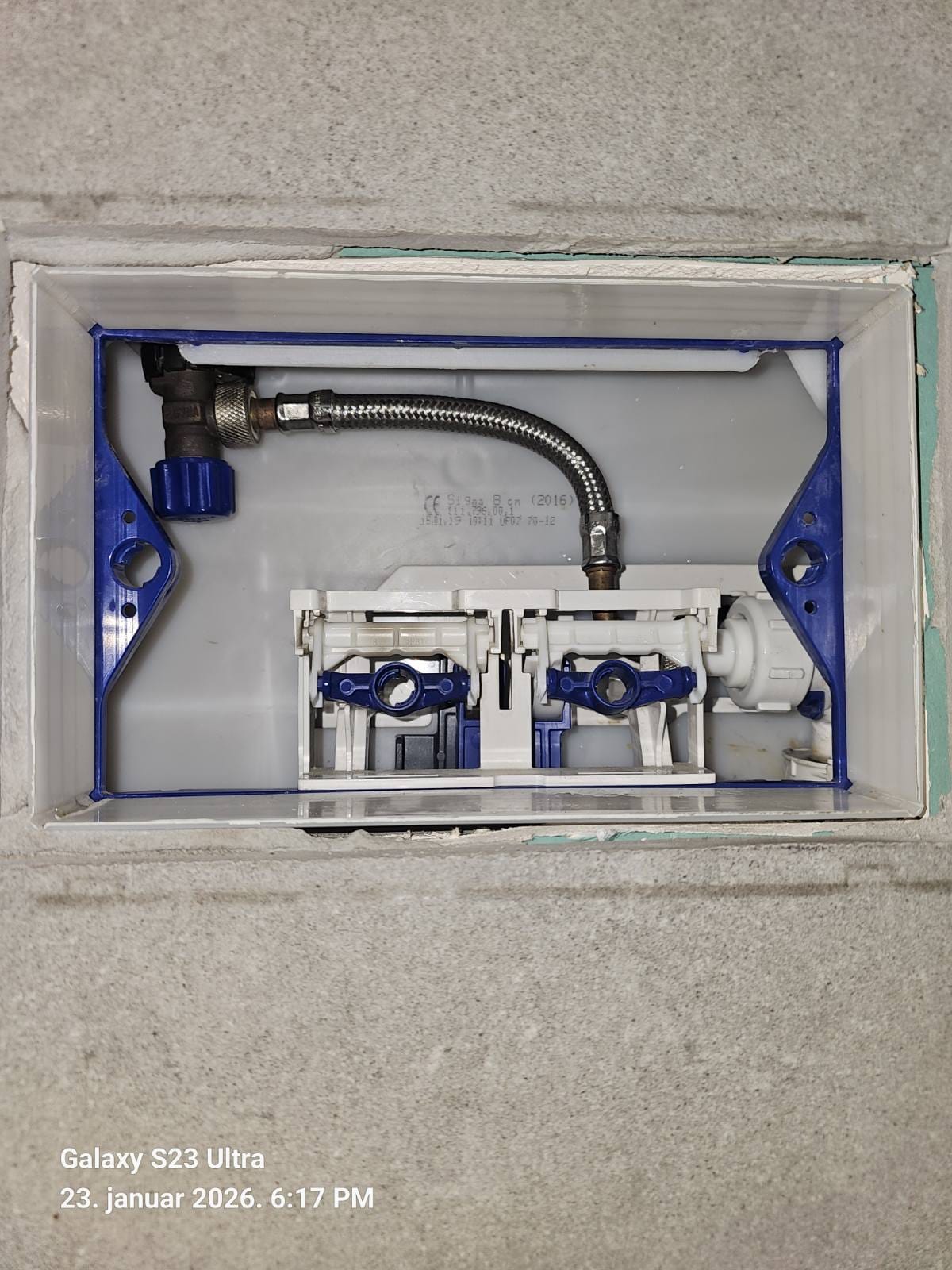 Servisiranje Geberit Sigma 8cm