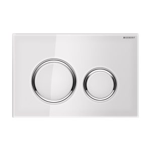 Geberit tipke Sigma50, okrugle, hromirana boja metala (ex Sigma21)
