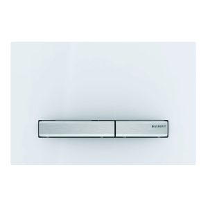 Geberit tipke Sigma50, pravougaone, hromirana boja metala