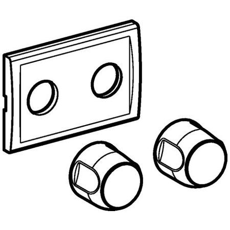 Geberit Mepla poklopac sa ukrasnom kapom (612.433.46.1)