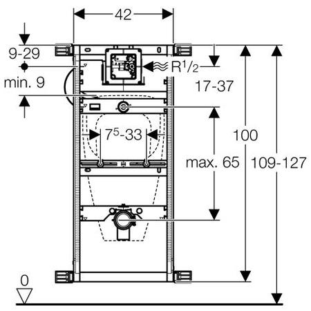 img_KF_urinal_element_front_850X850_width_N_height_612.jpg_product_product Prednja šema Kombifix montažni element za pisoar, univerzalni (457.611.00.1)