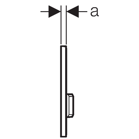 115.788.00.1_Primary_Image.jpg_product Geberit tipka za aktiviranje Sigma50, za dvokoličinsko ispiranje, prilagođena kupcu