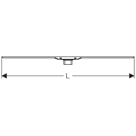 geberit_cleanline_bg.jpg_product_product_product_product_product_product_product_product Poprečni presek CleanLine20 tuš kanal, 30-90 cm, metal tamni / metal četkan (154.450.00.1)