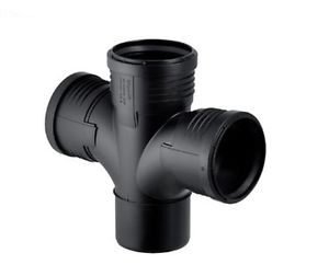 Geberit Silent-PP dupla račva 87,5° sa natičnim krajevima d110/110/75 (390.567.14.1)