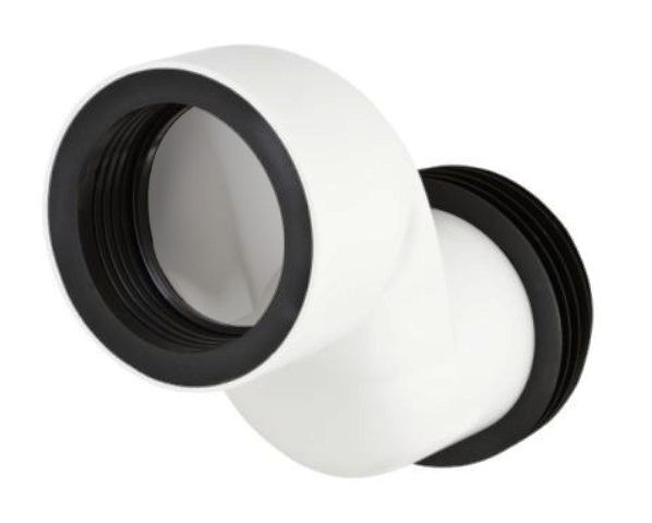 Geberit komplet ravnih priključaka za konzolnu WC šolju, etažiran 7 cm