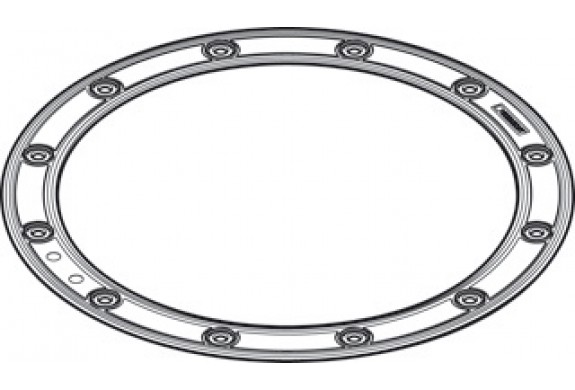 Prirubnička zaptivka, za Geberit Pluvia krovni ulivni element