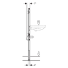 DAS_121074.jpg_product Geberit Duofix element za umivaonik, 130 cm, predzidna armatura
