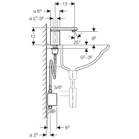 DAS_120968.jpg_product Geberit armatura za umivaonik tip 186, generatorsko napajanje