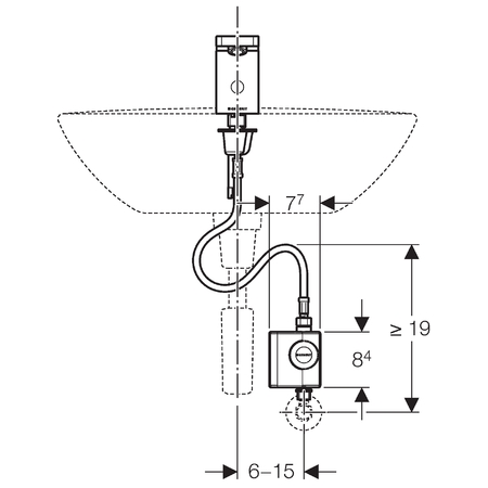 DAS_120968.jpg_product Geberit armatura za umivaonik tip 186, generatorsko napajanje