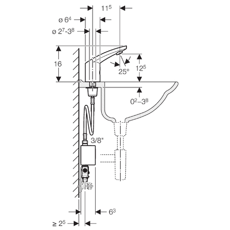DAS_120965 (1).jpg_product Geberit armatura za umivaonik tip 185, generatorsko napajanje
