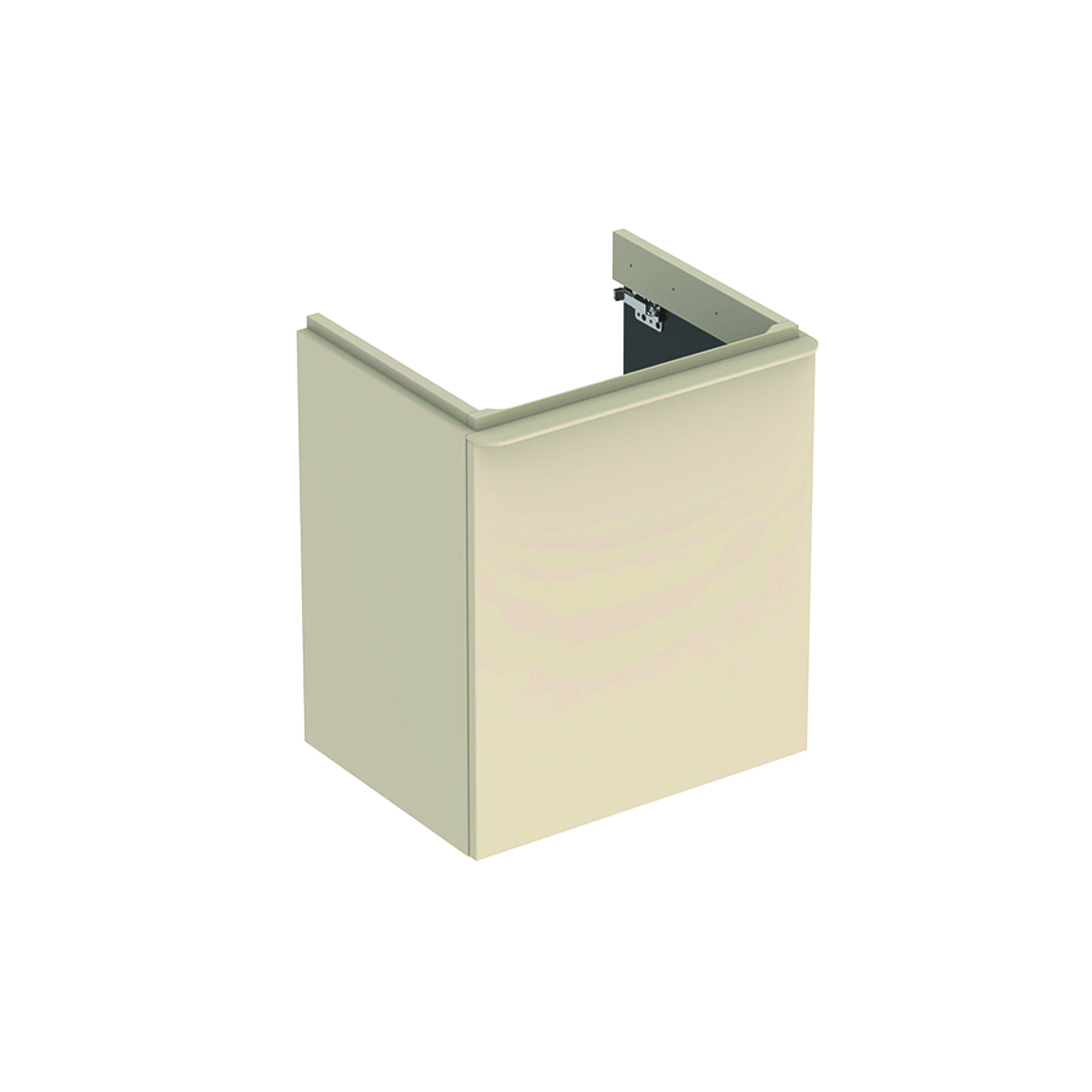 Geberit Smyle Square ormarić za umivaonik, sa jednim vratima 53.6 cm, otvaranje u desnu stranu