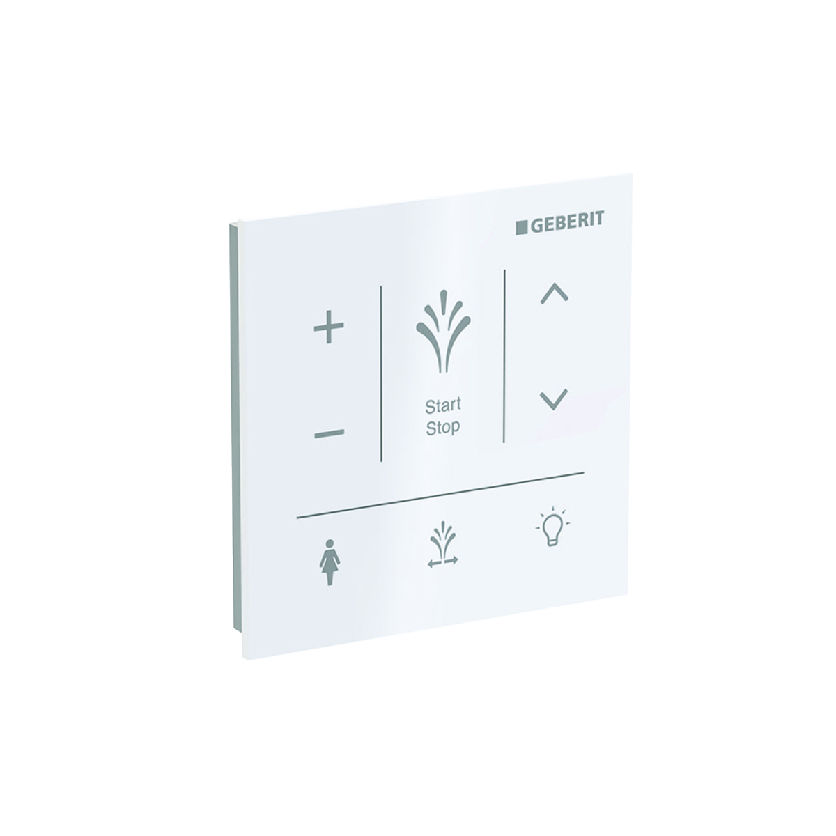 Zidni panel za rukovanje za Geberit AquaClean Sela 9.3 cm