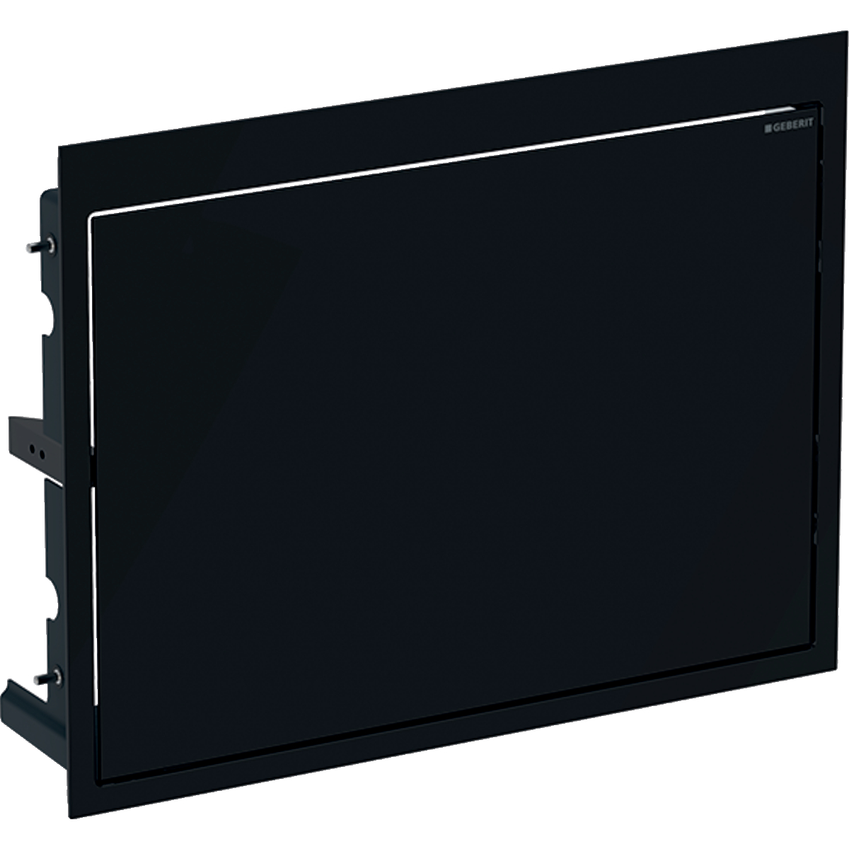 Montažni set za umivaonik Geberit ONE plutajući dizajn, crna