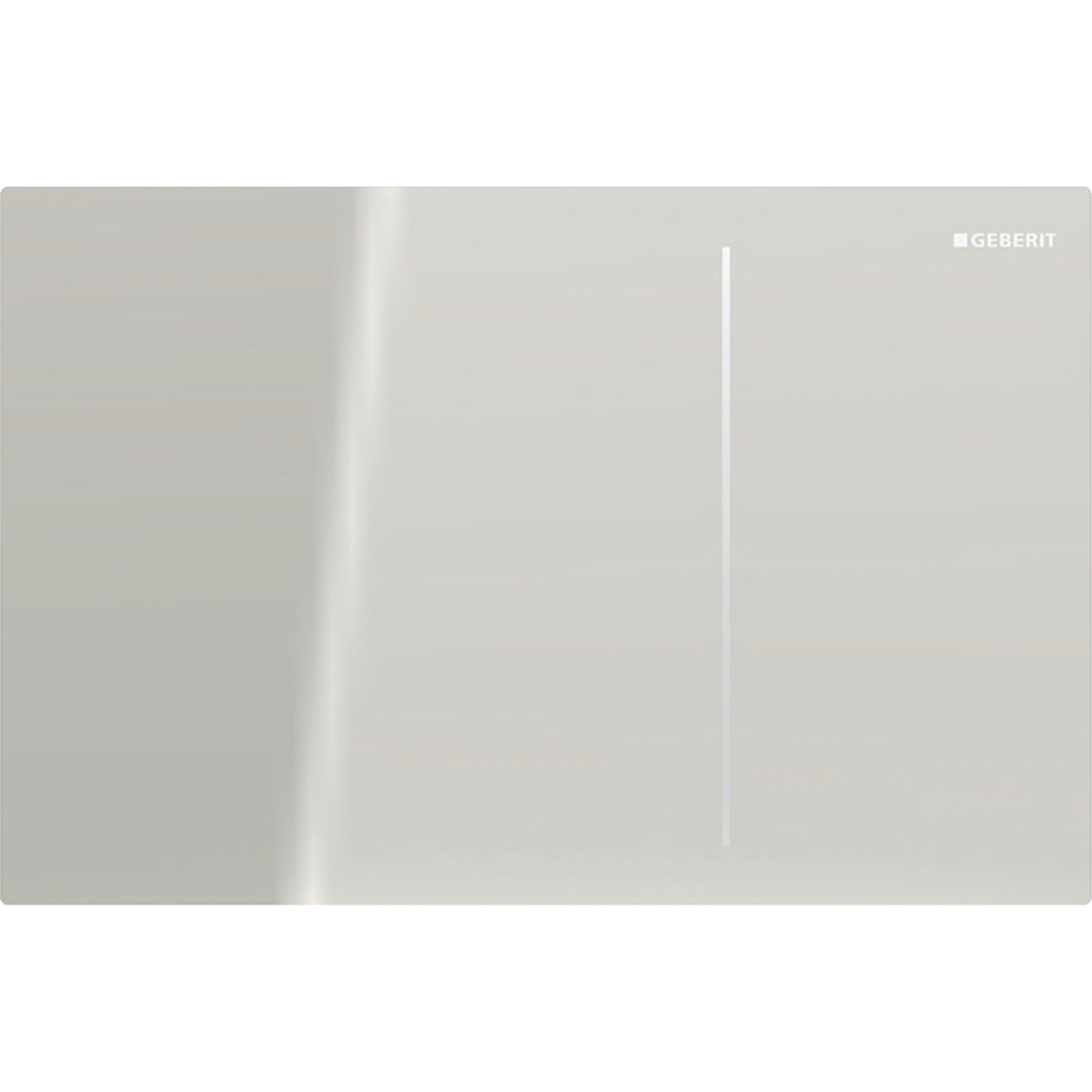 Geberit tipka za aktiviranje Sigma70, dvokoličinska, peščanosivo staklo, za ugradni vodokotlić Sigma 8 cm (115.625.JL.1)