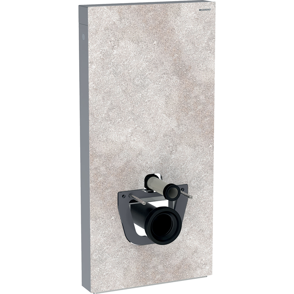 Geberit Monolith Plus sanitarni modul za konzolnu WC šolju, 101 cm izgled škriljca/crni hrom (131.222.00.5)