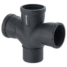 Geberit Silent-Pro lučna dvostruka račva 125/110/110/87,5°-90°