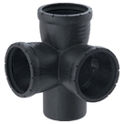 Geberit Silent-Pro dvostruka ugaona račva 110/90/90/87,5°-90°