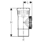 DAS_231016.jpg_product Geberit Silent-Pro revizioni komad 90° sa okruglim otvorom za servisiranje fi50