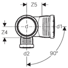 DAS_2310133.jpg_product Geberit Silent-Pro kombinovana kolenasta račva desno 90/90/50/87,5°-90°