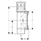 DAS_231150.jpg_product Geberit Silent-Pro revizioni komad 90° sa ovalnim otvorom za servisiranje fi110