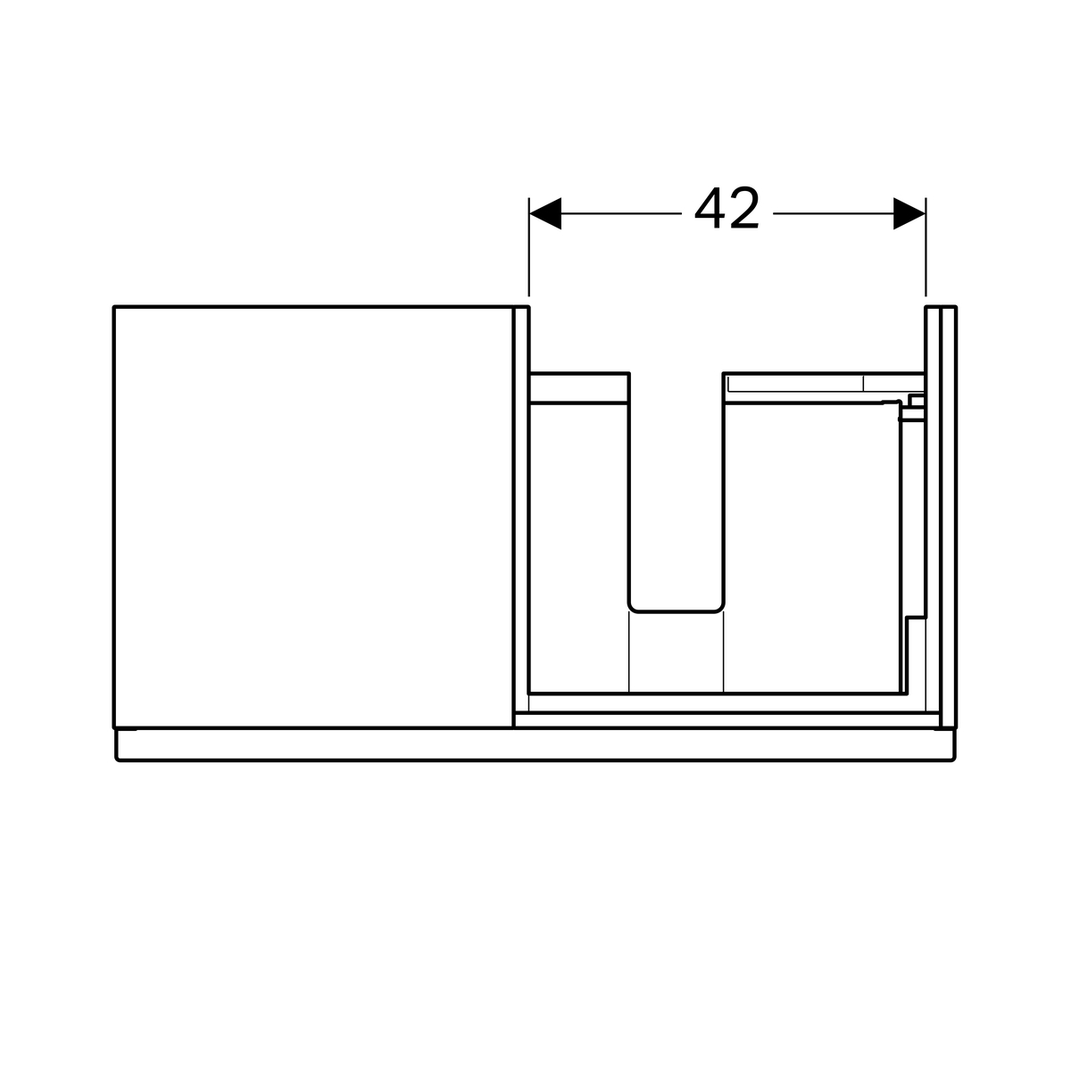 DAS_369042_20180122_110251.jpg_product Geberit iCon ormarić za umivaonik, sa jednom fiokom i površinom za odlaganje levo, 89 cm