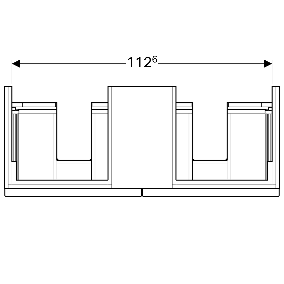 DAS_884615_20180124_104329.jpg_product Geberit iCon ormarić za dva umivaonika, sa dve fioke i površinom za odlaganje, 119 cm
