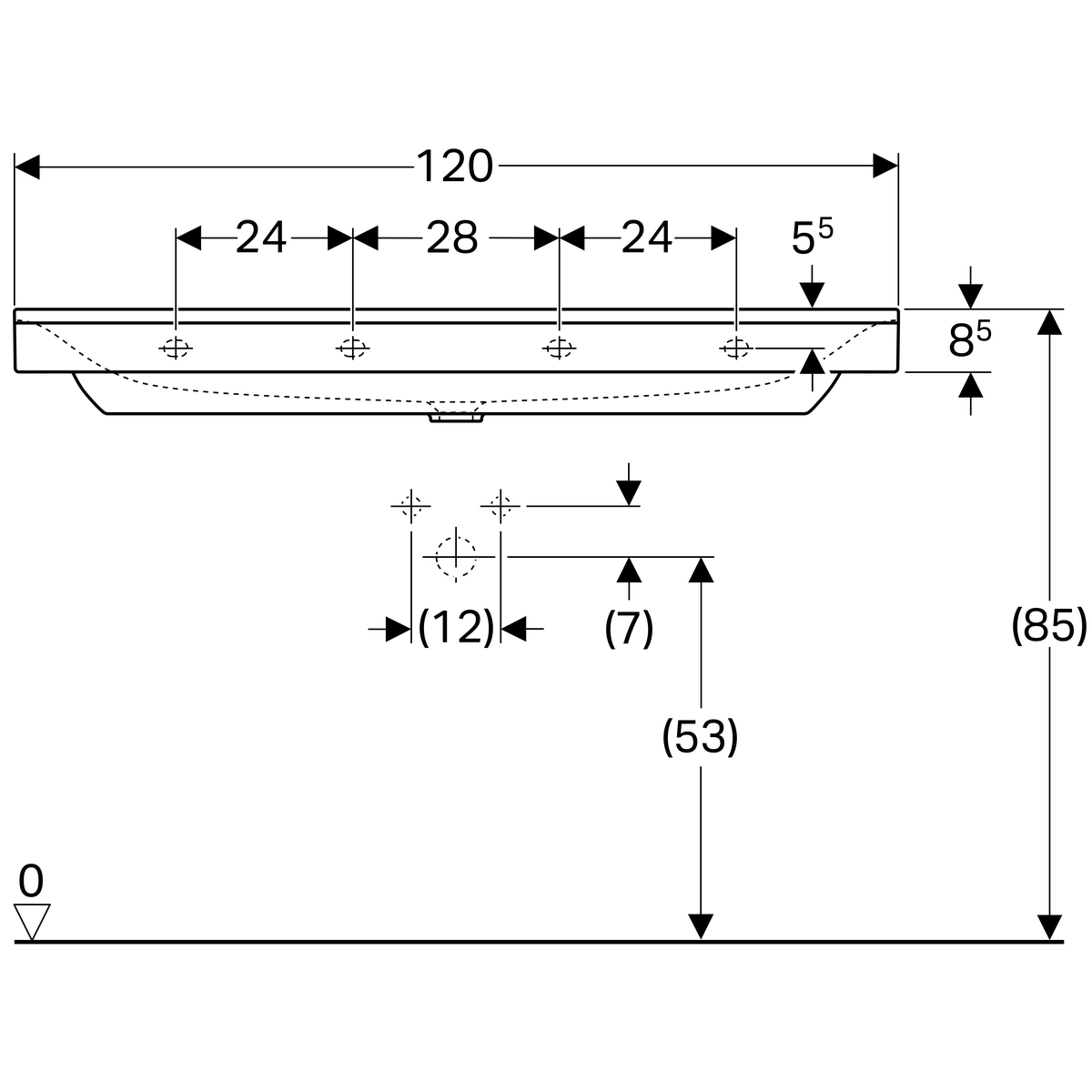 DAS_369261_20180920_102645.jpg_product Geberit Xeno² umivaonik sa otvorom slavine na sredini, 120 cm